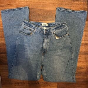 Abercrombie & Fitch Light Blue Flare Jeans